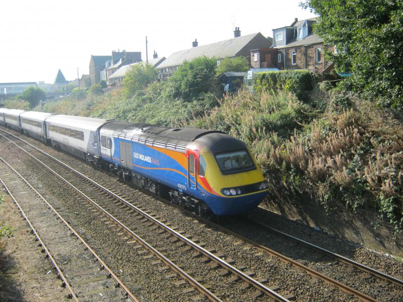 Photo of EMT loco at Arbroath