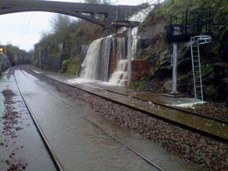 Photo of Flooding between Langbank and Bishopton