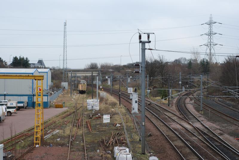 Photo of Electrification train