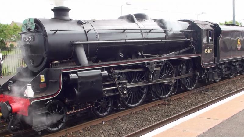 Photo of 45407 At  Ayr  Back in 2010.