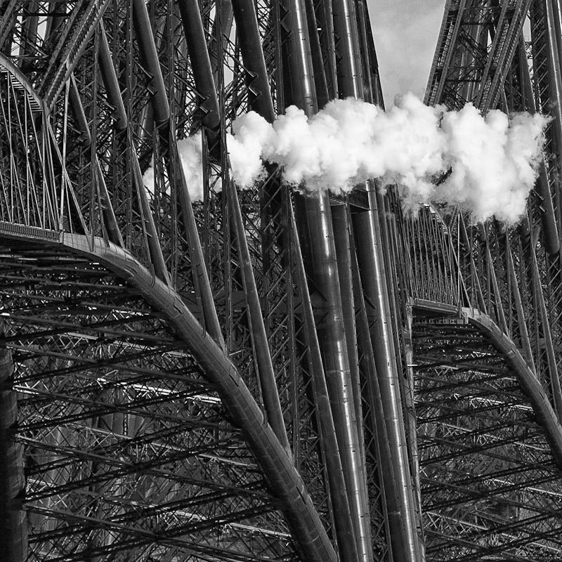 Photo of Steam on the Forth Bridge