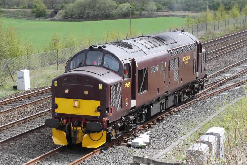 Photo of WCRC 37685 in Bo'ness DGL - 04-05-12