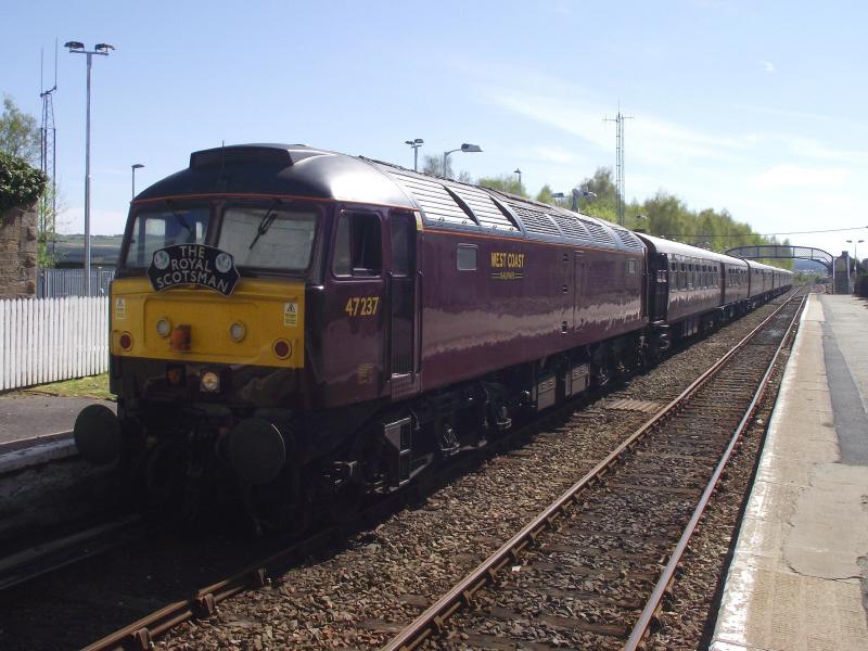 Photo of 47 237 at Dingwall  01st My 2012