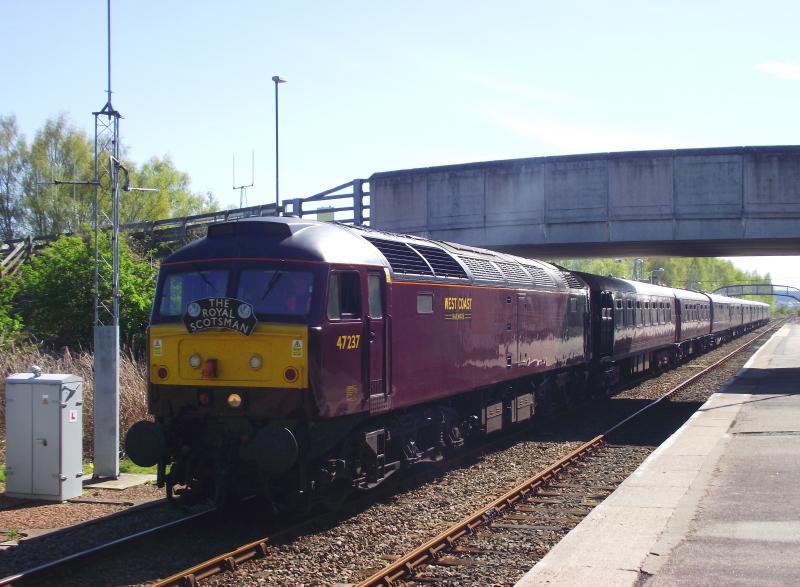 Photo of 47 237 at Dingwall  01st My 2012