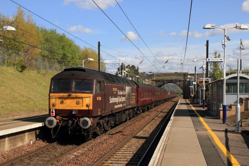 Photo of 47826 at Musselburgh