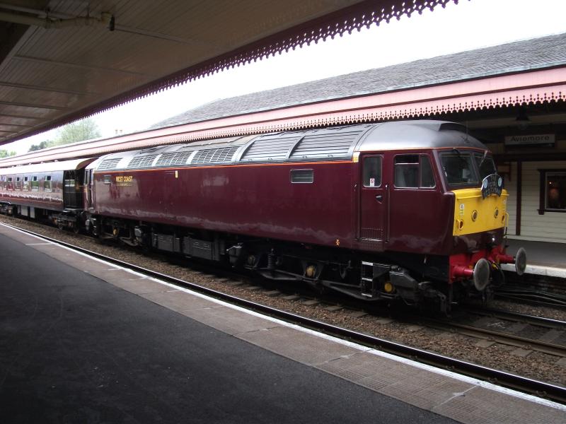 Photo of Scotsman at Aviemore