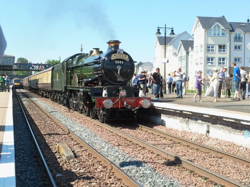 Photo of GWR castle 5043 at stirling (2)