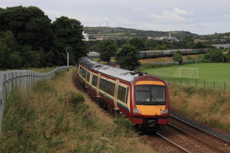 Photo of No trains on the Sub then nearly 2 at the same time