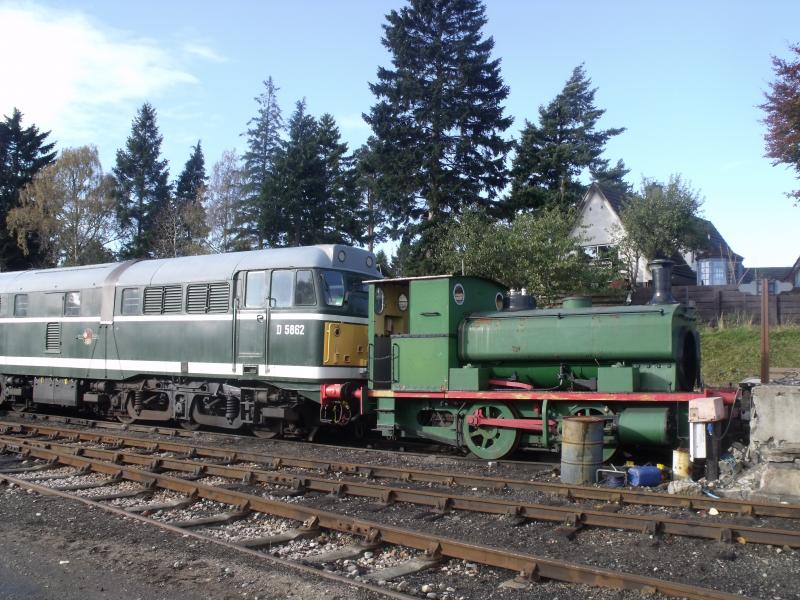 Photo of 0-4-0ST & BR class 25