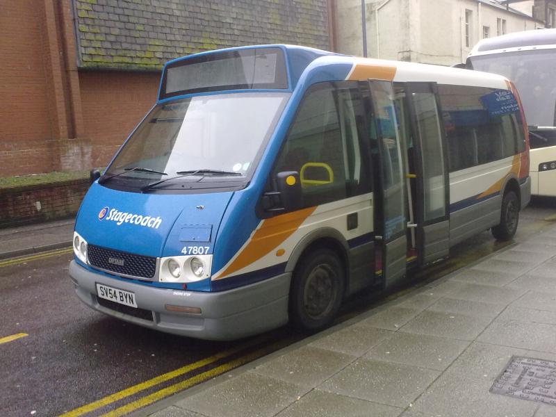 Photo of smallest stagecoach bus!