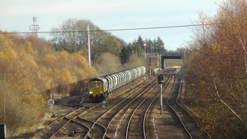 Photo of 66616 on HIAs Dunfermline Townhill