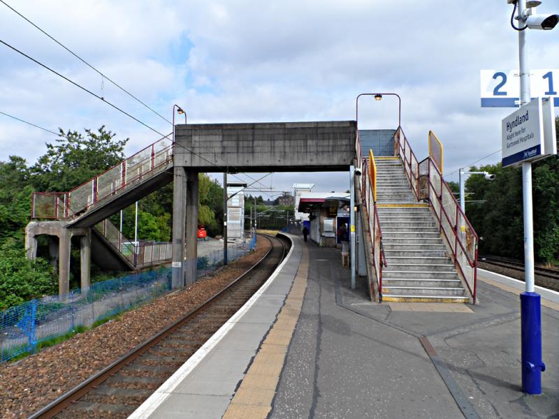 Photo of Hyndland footbridge remembered