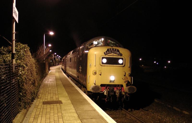 Photo of 55022 1Z19 Lincoln to Linlithgow at Dunbar 07/12/12