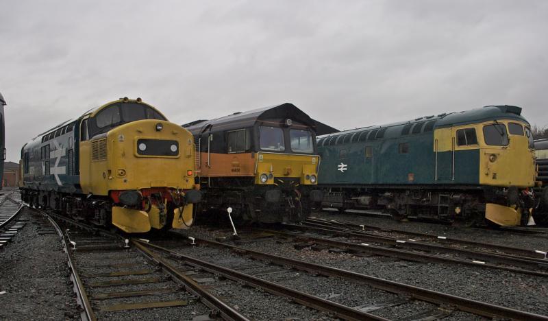 Photo of 66850 Bo'ness 22nd December 2012.