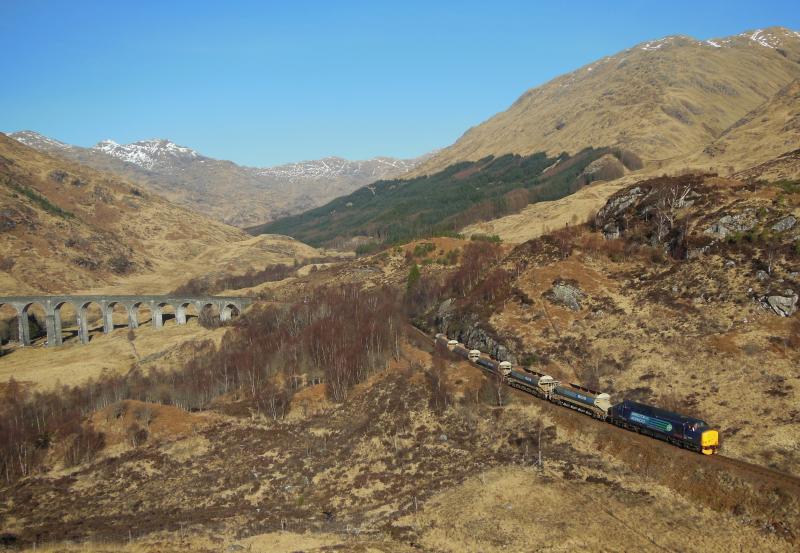 Photo of 37419 6K60 Glenfinnan Viaduct 26/02/13