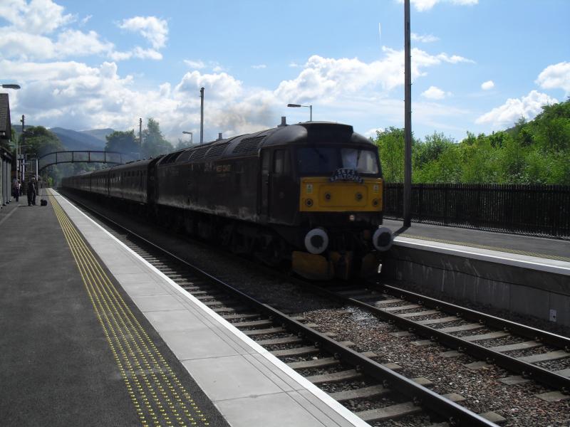 Photo of Rushing through Blair Atholl