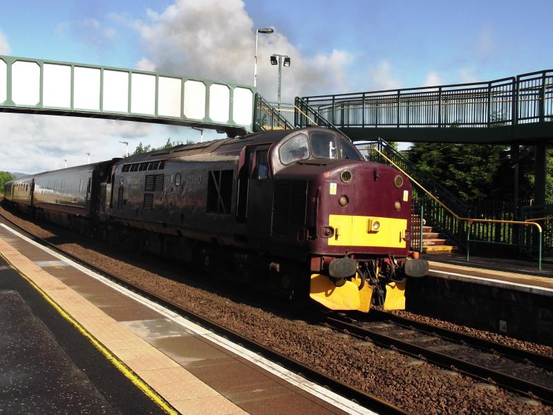 Photo of 37516 on Royal Scotsman