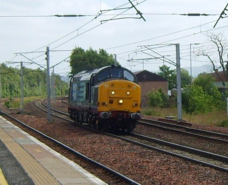 Photo of 37667 at Carstairs. 11thJuly 2013