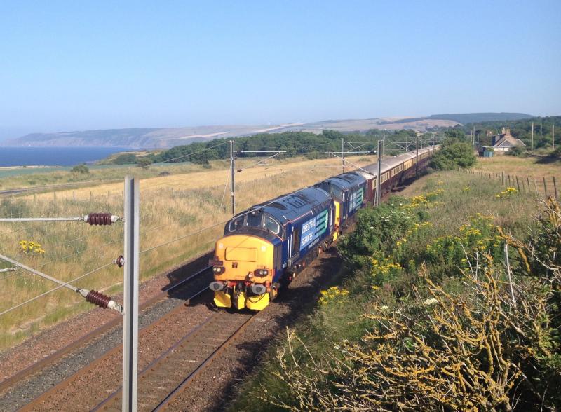 Photo of 37423 37409 19/07/13 Northern Belle Innerwick 