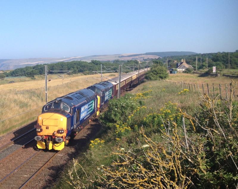 Photo of 37423 37409 19/07/13 Northern Belle Innerwick