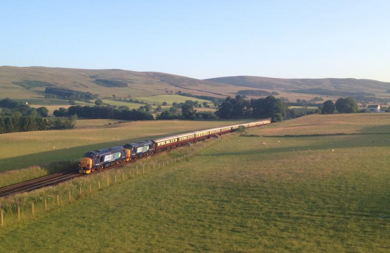 Photo of 37423 37409 19/07/13 Northern Belle Gleneagles