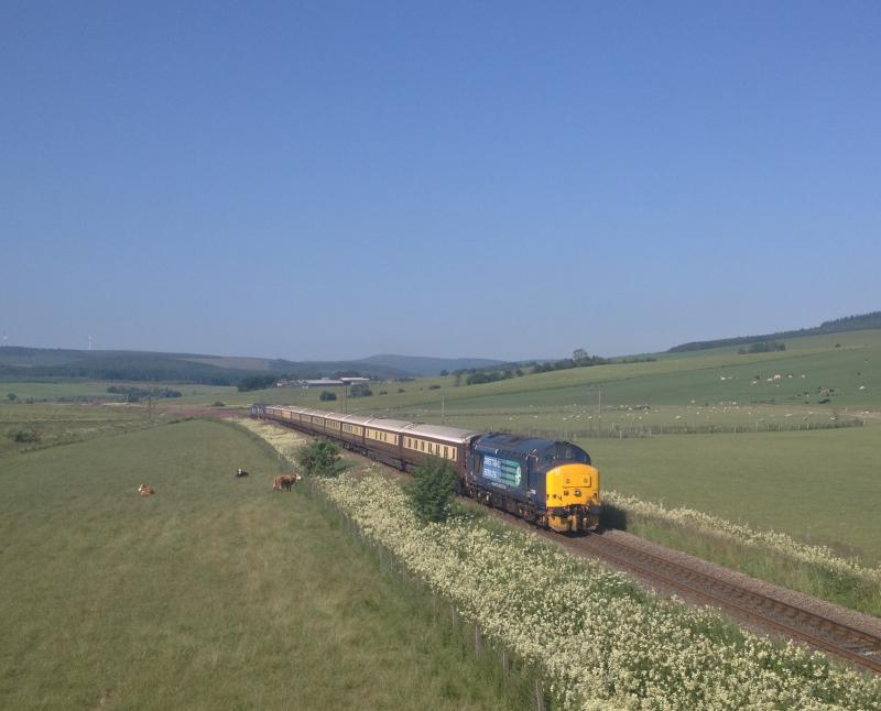 Photo of 37425 20/07/13 Northern Belle near Keith