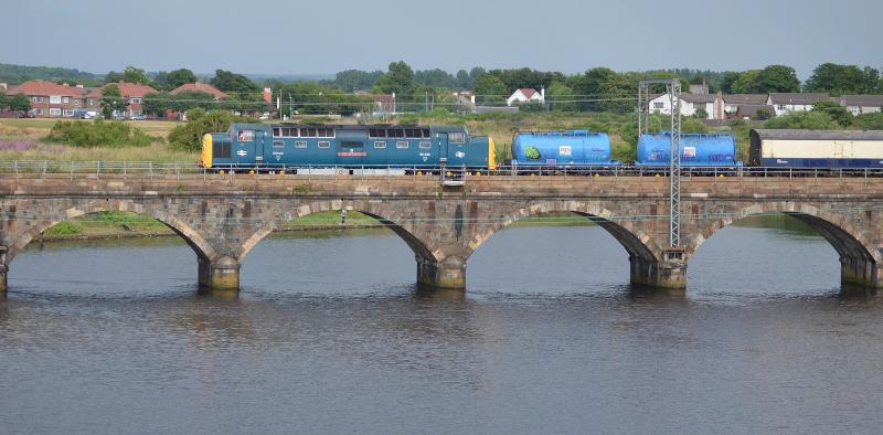 Photo of Deltic on the Irvine