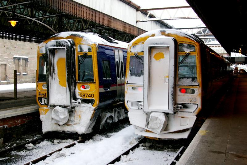 Photo of 158740 & 158728 at Perth