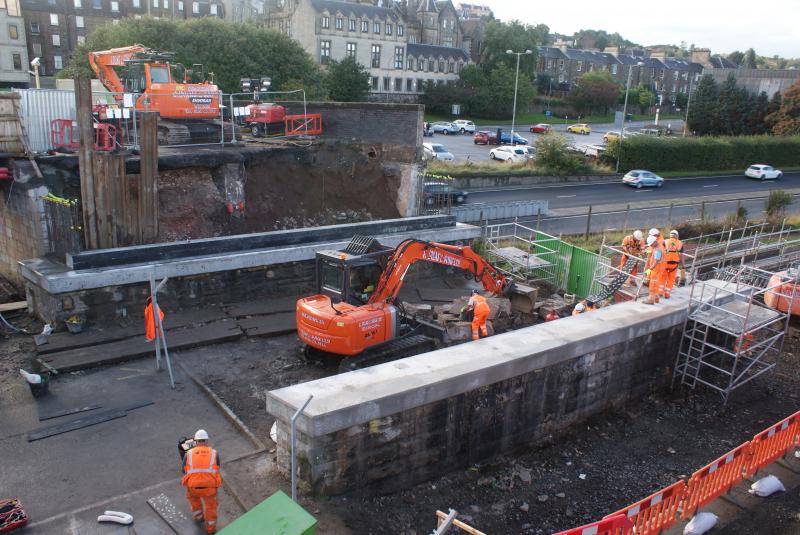 Photo of Looking towards Burghmuir Road and Goosecroft Road on 09.09.13