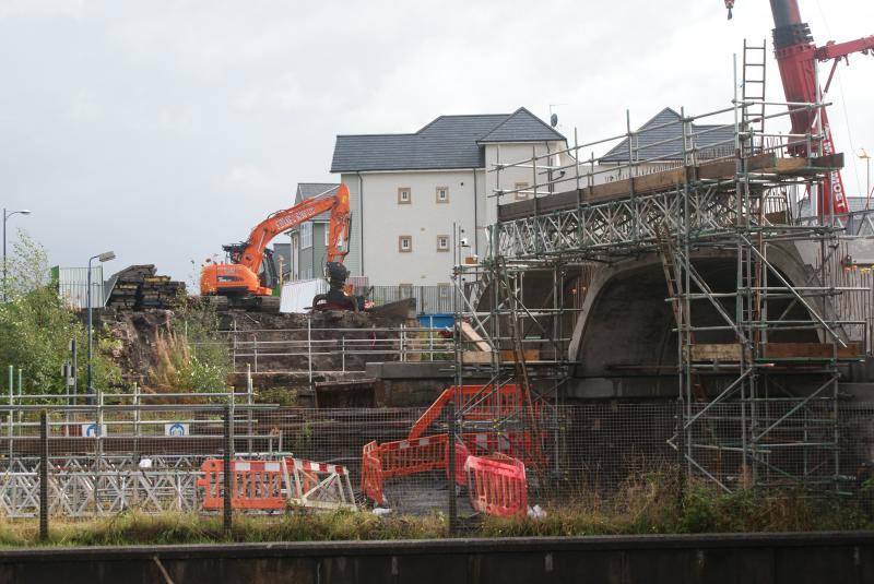 Photo of Now its reconstruction time at Shore Road. 15.09.13