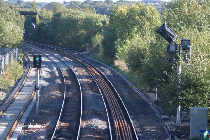 Photo of New Signal SM87 now in place at Stirling