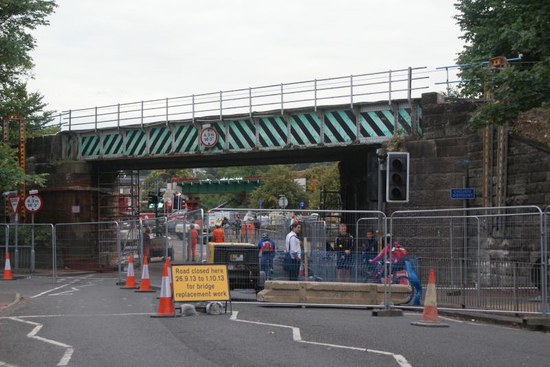 Photo of The old and the new at Causewayhead Road