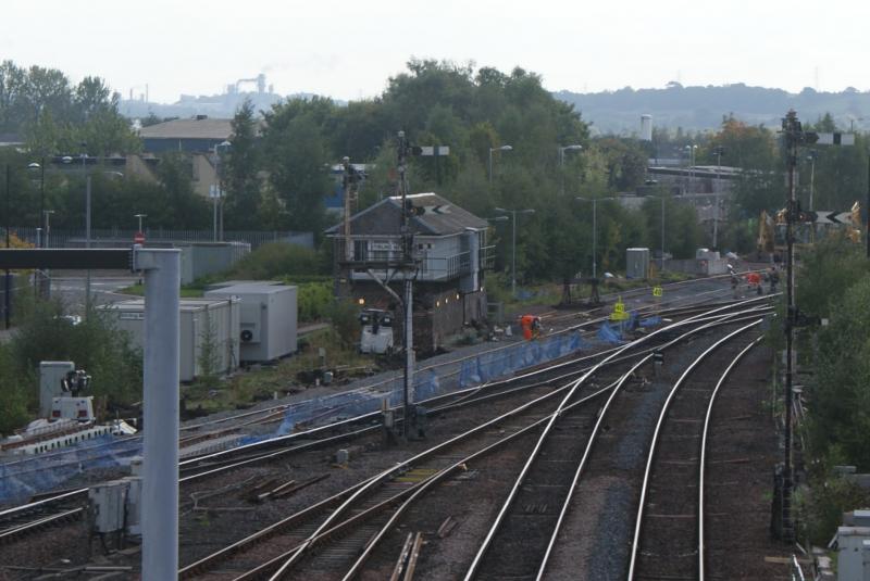 Photo of Looking towards Stirling Middle Box on 29.09.13