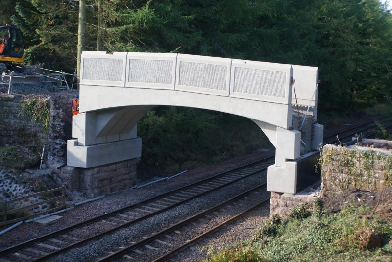 Photo of The new Mill of Keir bridge 001