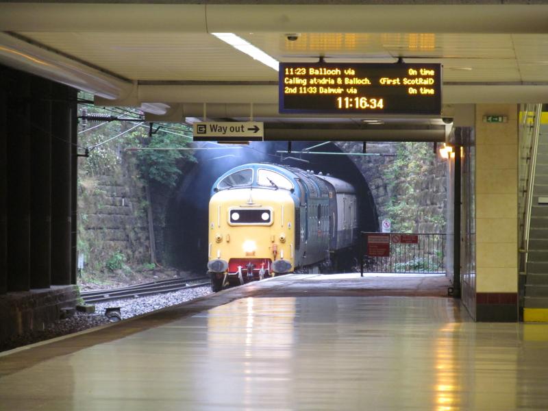 Photo of 55022 in Glasgow Queen Street