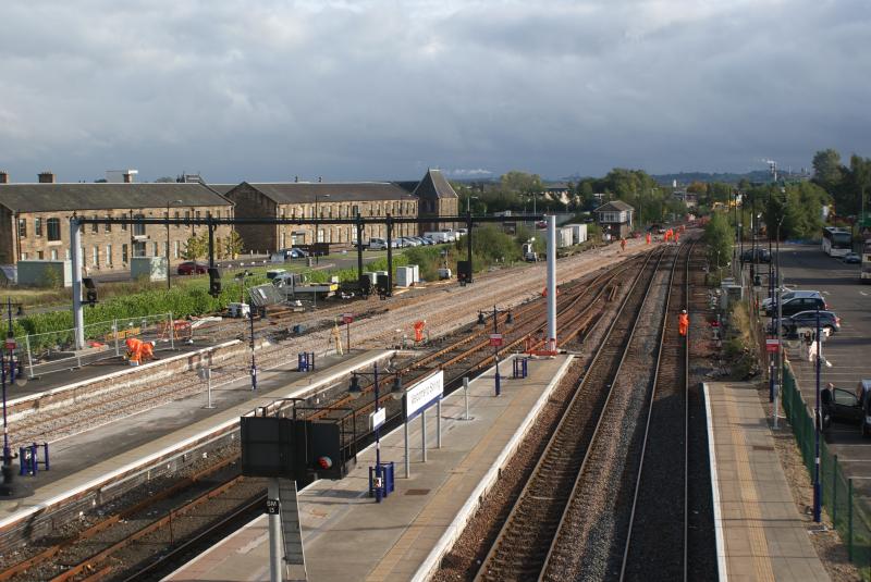 Photo of The remodeled south end of Stirling Station