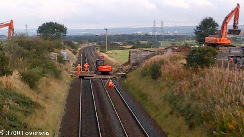 Photo of Plean farm bridge is gone