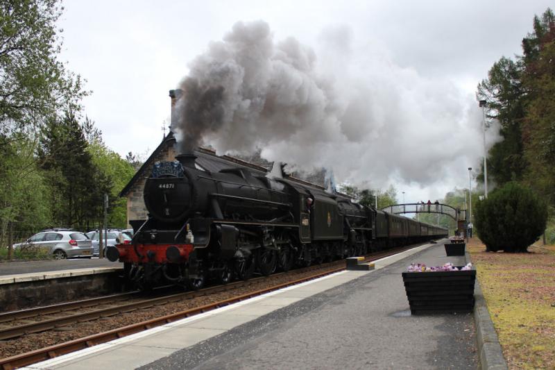 Photo of Steam hauled: Thornton - Inverness - Sat 10/05