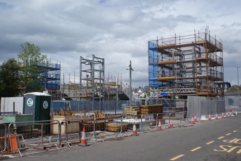 Photo of Dunblane new bridge progress 08.06.14 001