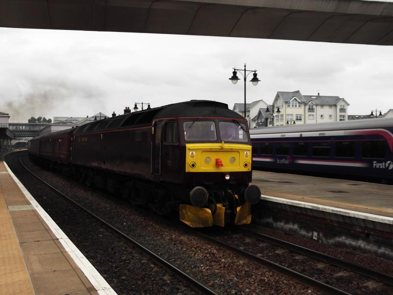 Photo of 47245 on Perth to Carnforth ECS