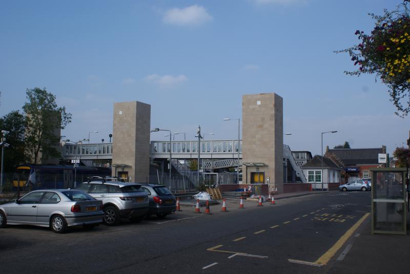 Photo of Dunblane Station's New Bridge and Lifts Almost Ready 002