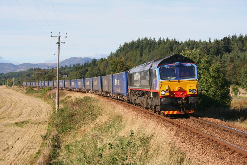 Photo of Malcolm on Highland Stobarts September 2009