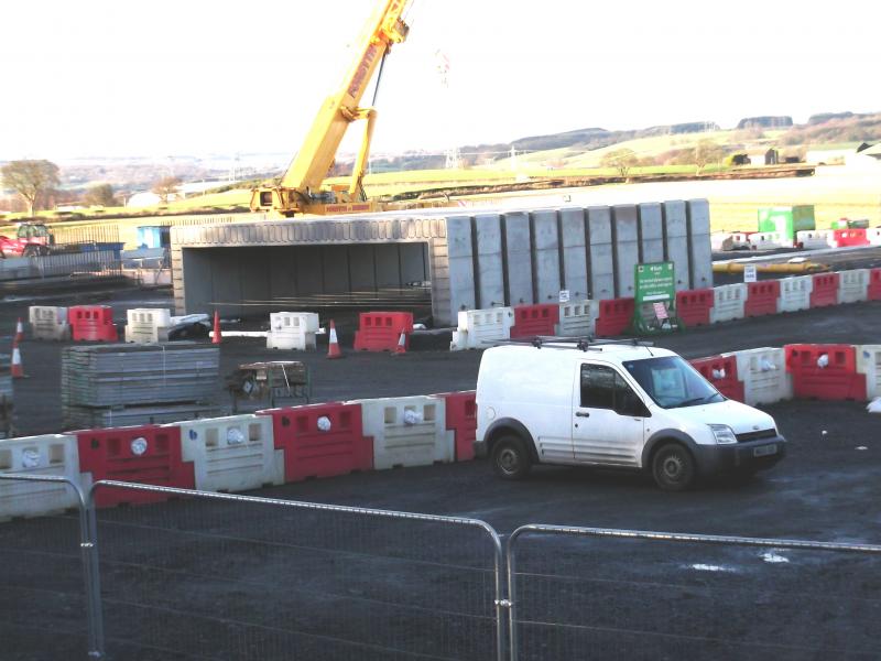 Photo of Concrete structures in Carmuirs compound