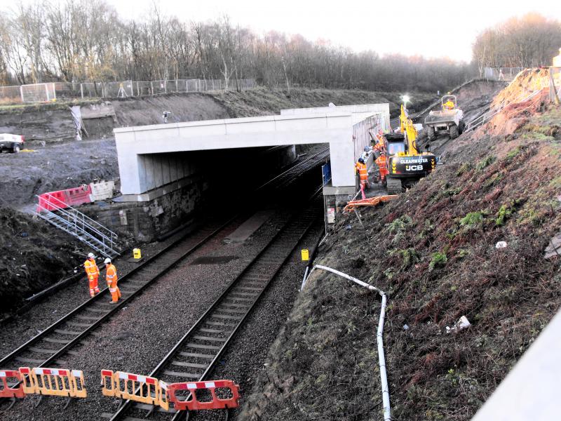 Photo of tunnel now completed three