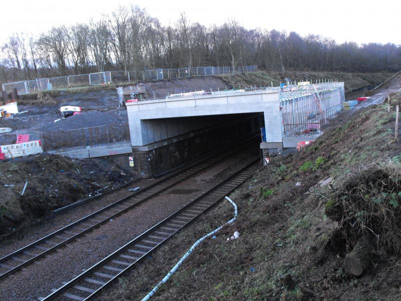 Photo of tunnel finishing touches three