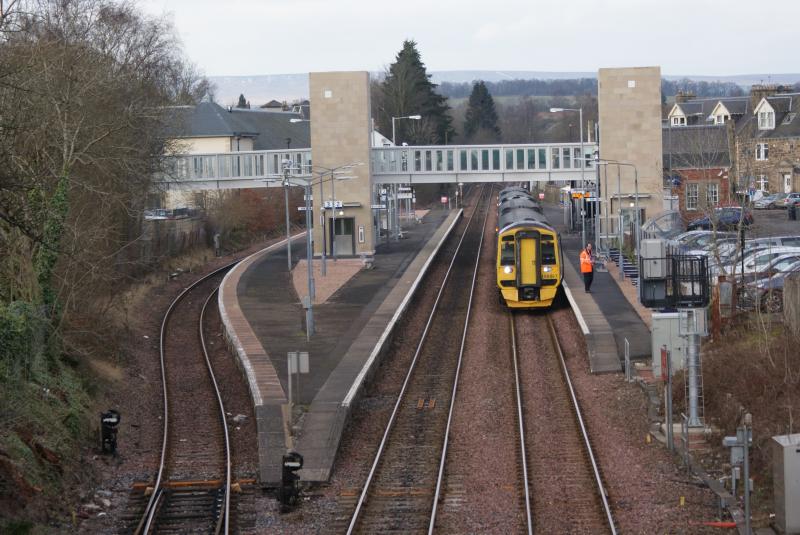 Photo of Dunblane view without grey bridge 002