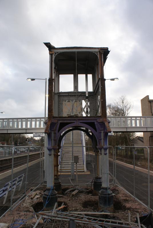 Photo of Dunblane grey bridge almost gone 005