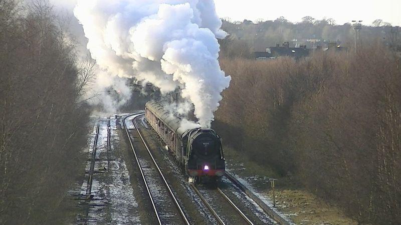 Photo of Duchess of Sutherland on the Winter CME south of Carlisle