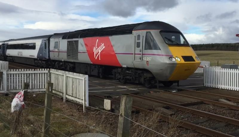 Photo of 43257 in Virgin East Coast livery