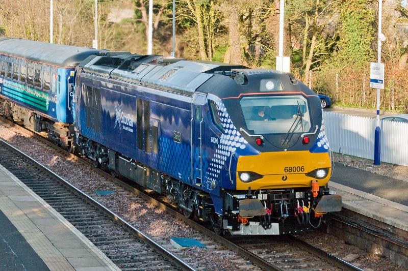 Photo of 68006 5L70 Aberdour 15Apr15